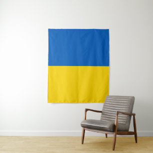 Ukraine flag tapestry