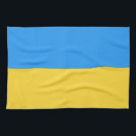 Ukraine flag tea towel<br><div class="desc">Ukraine flag,  support Ukraine blue and yellow Ukrainian fight</div>