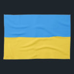Ukraine flag tea towel<br><div class="desc">Ukraine flag,  support Ukraine blue and yellow Ukrainian fight</div>