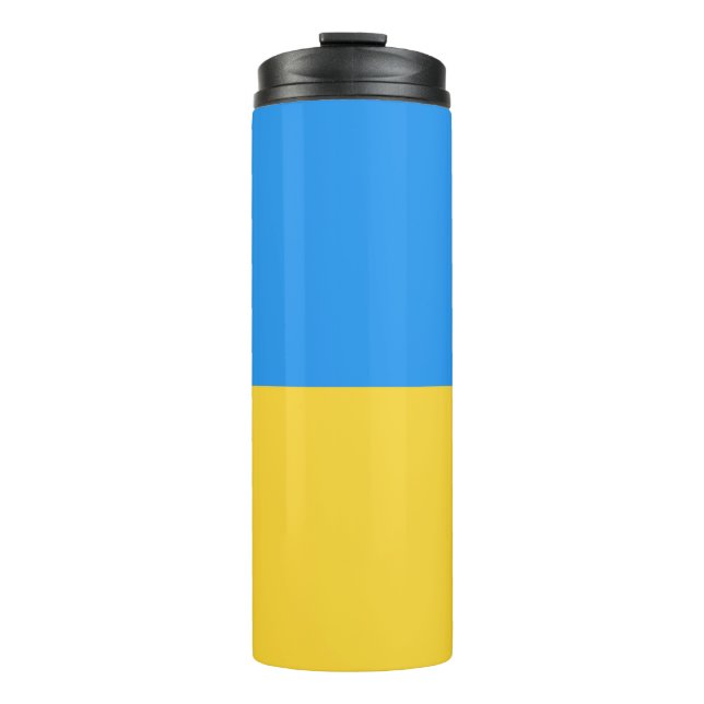 Ukraine flag thermal tumbler (Front)