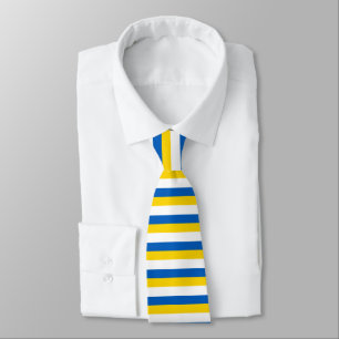 Ukraine flag tie