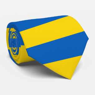 Ukraine flag tie