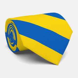Ukraine flag tie