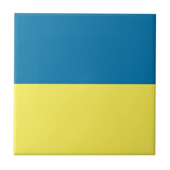 Ukraine Flag Tile (Front)
