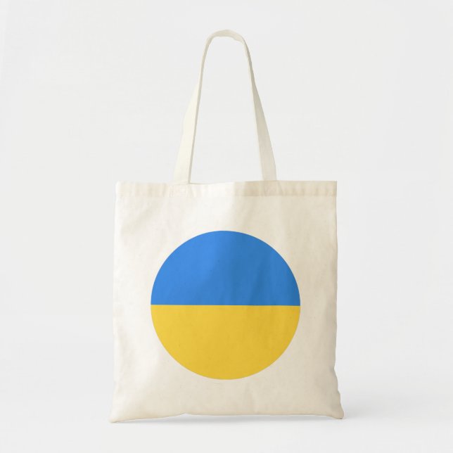 Ukraine Flag Tote Bag (Front)
