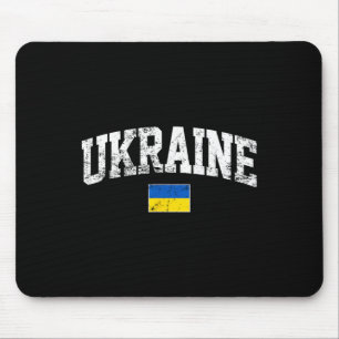 Ukraine Flag Trip To Ukraine Gifts Ukraine Friend Mouse Mat