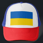 Ukraine Flag Trucker Hat<br><div class="desc">Ukraine Flag</div>