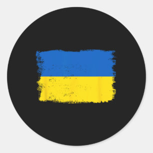 Ukraine Flag - Ukrainian Flag - Ukraine 2  Classic Round Sticker