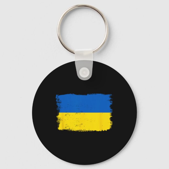 Ukraine Flag - Ukrainian Flag - Ukraine 2  Key Ring (Front)