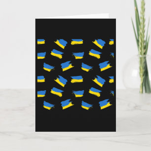 Ukraine Flag - Ukrainian Flag - Ukraine Card