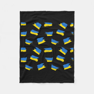 Ukraine Flag - Ukrainian Flag - Ukraine  Fleece Blanket