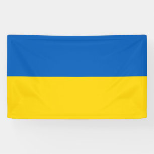 Ukraine Flag Ukrainian Patriotic Banner