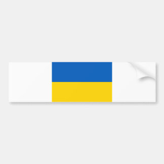 Ukraine Flag Ukrainian Patriotic Bumper Sticker