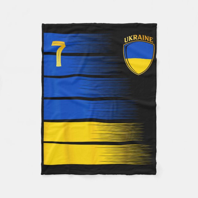 Ukraine Flag Ukrainian Pride Lovers 4  Fleece Blanket (Front)