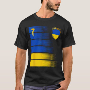 Ukraine Flag Ukrainian Pride Lovers 4 T-Shirt