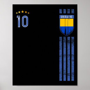 Ukraine Flag Ukrainian Pride Lovers 7 Poster