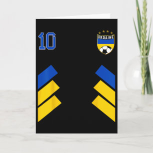 Ukraine Flag Ukrainian Pride Lovers 8 Card