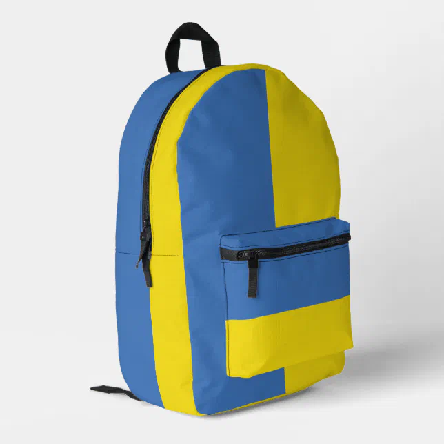 Ukraine Flag, Ukrainian Slava Ukraini Слава Україн Printed Backpack ...