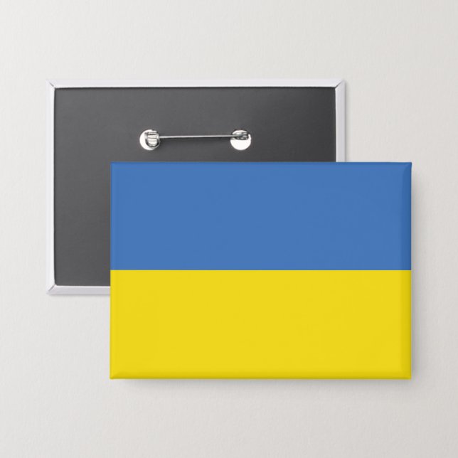 Ukraine Flag, Ukrainian Slava Ukraini Слава Україн (Front/Back)