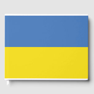 Ukraine Flag, Ukrainian Slava Ukraini Слава Україн Guest Book