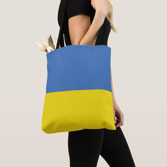 Ukraine Flag, Ukrainian Slava Ukraini Слава Україн Tote Bag (Close Up)