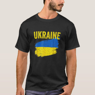 Ukraine Flag Ukrainian Vintage T-Shirt