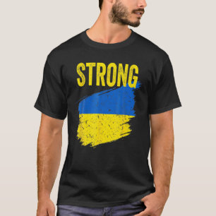 Ukraine Flag Vintage I Stand With Ukraine T-Shirt