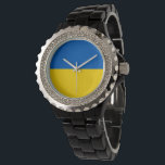Ukraine flag watch<br><div class="desc">An ideal gift for all those who are patriotic of their country!</div>