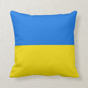 Ukraine Flag x Flag Pillow