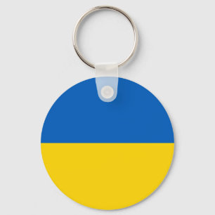 Ukraine Flagge Key Ring