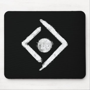 Ukraine Freedom Flag Graffiti Ukrainian Symbol Of Mouse Mat