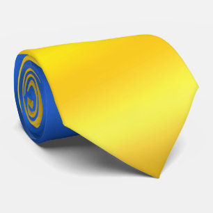 Ukraine - Freedom Peace - Ukrainian Flag Neck Tie