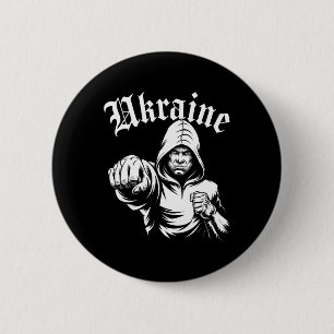 Ukraine Gift Flag Ukraini Kyiv Ukrainian Ukrajina 6 Cm Round Badge