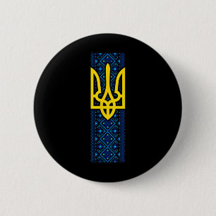 Ukraine Gift Flag Ukraini Kyiv Ukrainian Ukrajina  6 Cm Round Badge