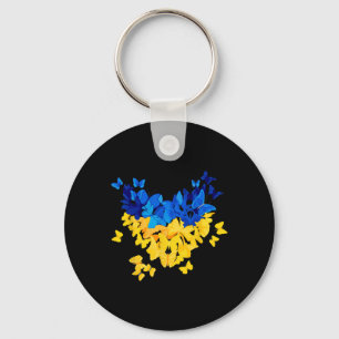 Ukraine Gift Flag Ukraini Kyiv Ukrainian Ukrajina Key Ring
