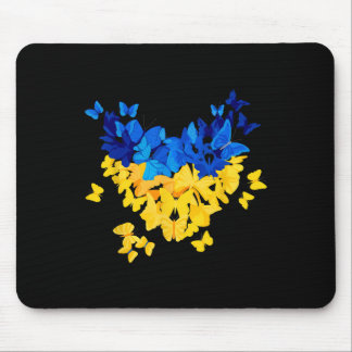Ukraine Gift Flag Ukraini Kyiv Ukrainian Ukrajina Mouse Mat