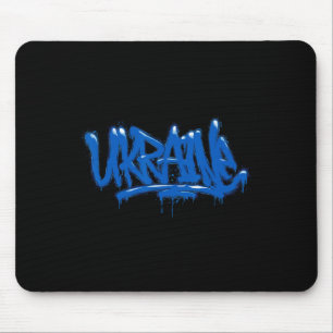 Ukraine Gift Flag Ukraini Kyiv Ukrainian Ukrajina Mouse Mat