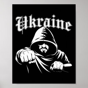 Ukraine Gift Flag Ukraini Kyiv Ukrainian Ukrajina Poster