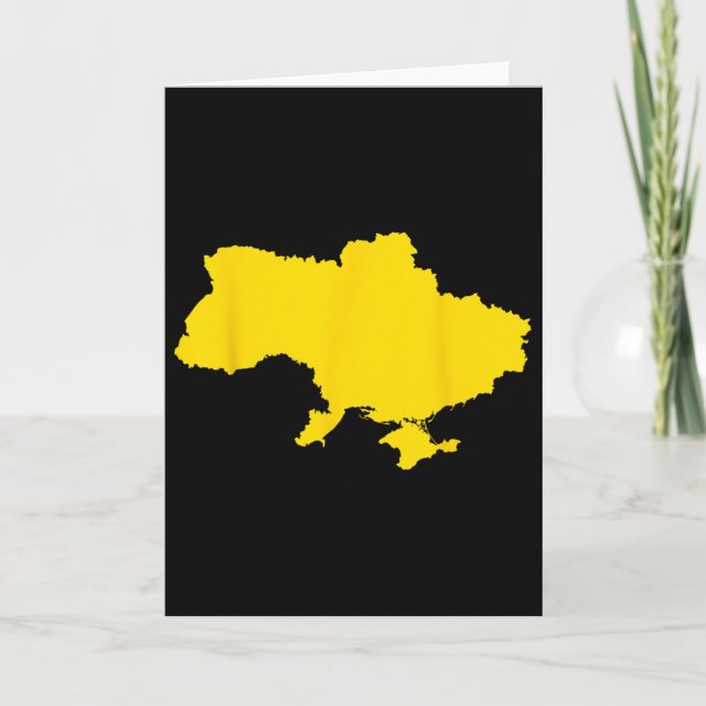 Ukraine Glory To The Heroes  Card (Front)