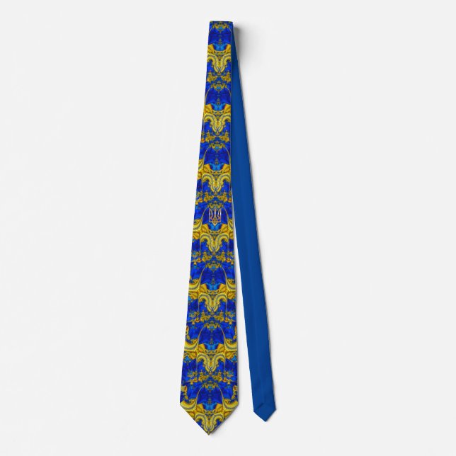 Ukraine Golden Trident  Volodymyr  Tryzub  Tie (Front)