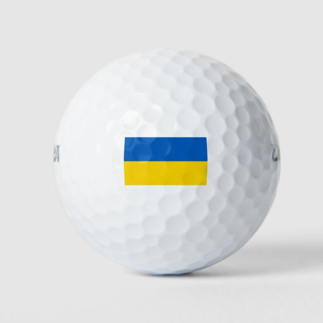 Ukraine Golf Balls (Front)