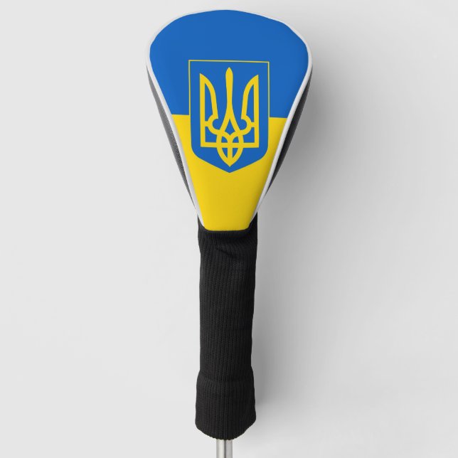 Ukraine Golf Head Cover (Front)
