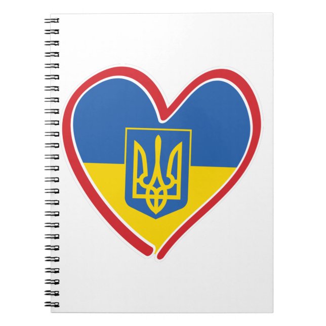 Ukraine-Heart Notebook (Front)