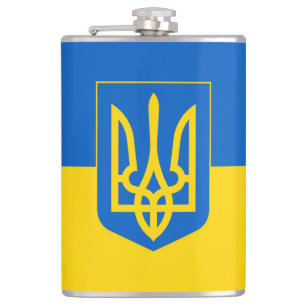 Ukraine Hip Flask