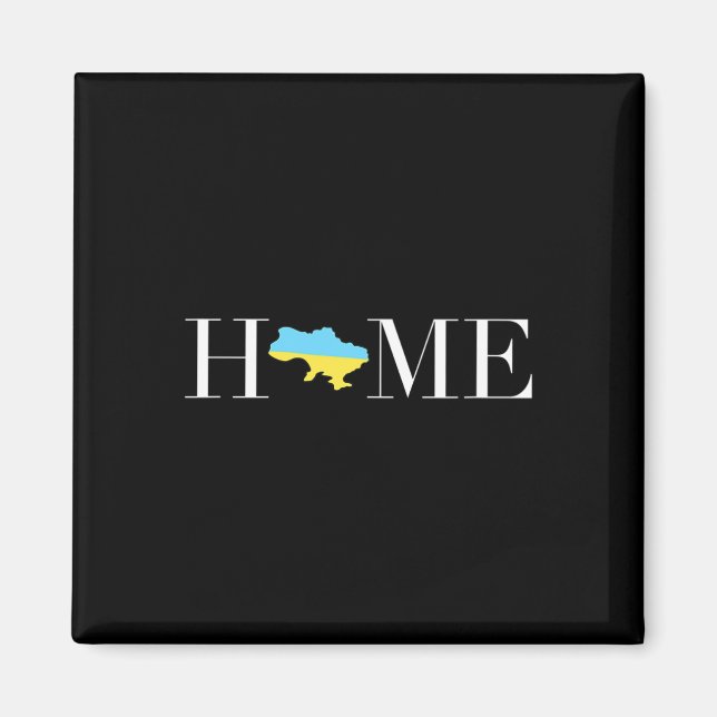 Ukraine Home Ukrainian Flag Uni  Magnet (Front)