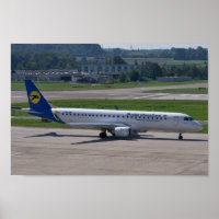 Ukraine International Airlines Aeroplane