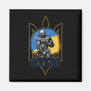 Ukraine Kiev Homeland Cossack Ukrainian Magnet
