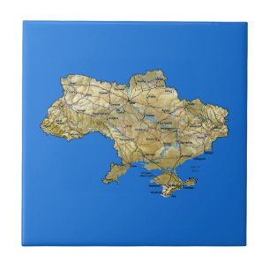 Ukraine Map Tile
