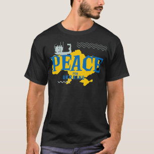 Ukraine Map Ukraine Peace Cossacks Warriors Premiu T-Shirt