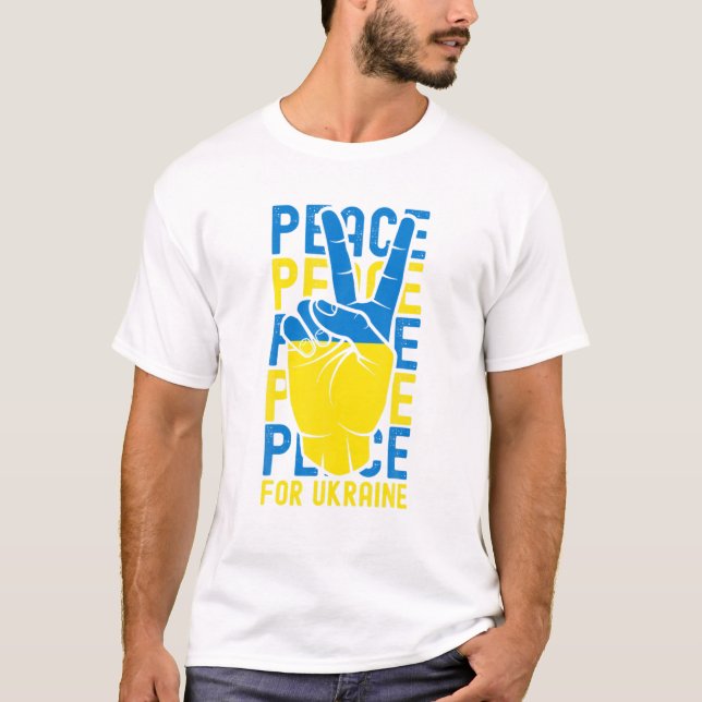 Ukraine Mens Support Ukrainians Ukrainian Great Eu T-Shirt (Front)